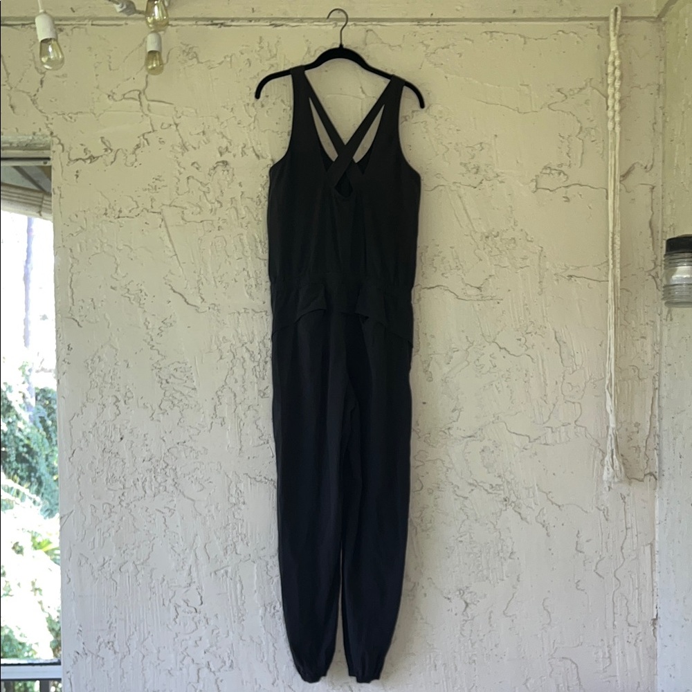 Lululemon Shift in Time Jumpsuit Women's Black Size 8 - Picture 15 of 16